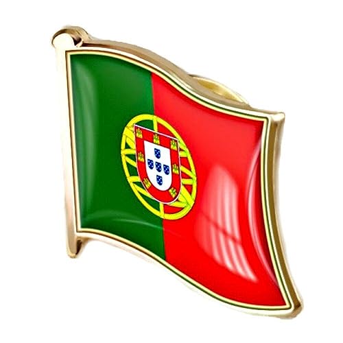 Wappen Von Portugal, Portugiesische Karte, Flagge, Nationales Emblem, Nationale Blumenbrosche, Anstecknadeln von Lpitoy