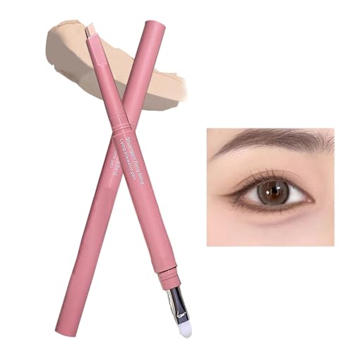 Lpoppcx Augenbrauenstifte - Doppelendiger Augenbrauenstift,Schrägspitziger Applikator mit Highlighter Schattenstift für Damen Makeup Schönheit Alltag Arbeit Party Soziale Anlässe Anfänger - Für Frauen Lpoppcx Augenbrauenstifte - Doppelendiger Augenbrauenstift,Schrägspitziger Applikator mit Highlighter Schattenstift für Damen Makeup Schönheit Alltag Arbeit Party Soziale Anlässe Anfänger - Für Frauen von Lpoppcx