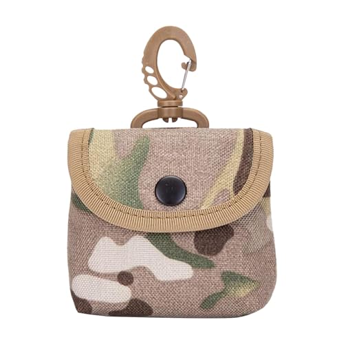 Kleine Münzbörse, Schlüsselanhänger, Geldhalter, Mehrzweck-Nutzung, kompakt und leicht, 10 x 14 cm für einfache Befestigung an Ihren Schlüsseln, camouflage, Refer to description, Uni von Lpsdssre