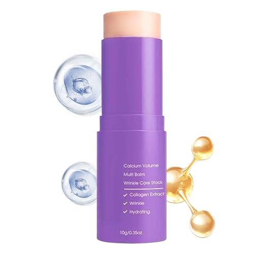 Lpsdssre Multi Balm Stick 10 g,Straffender Feuchtigkeitsstick Fürs Gesicht - Glättende Halscreme Für Frauen Mit Trockener Haut Tägliche Tages- Und Nachtpflege von Lpsdssre