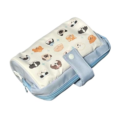 Lpsdssre Pencil Case, Stationery Organizer, niedliche Stiftbeutel, Mehrzweckkoffer, Leichter Build, 22x12x10 cm, für das Journaling-Pendelmarkierungsmarkierungs-Reisemaler-Notizen von Lpsdssre