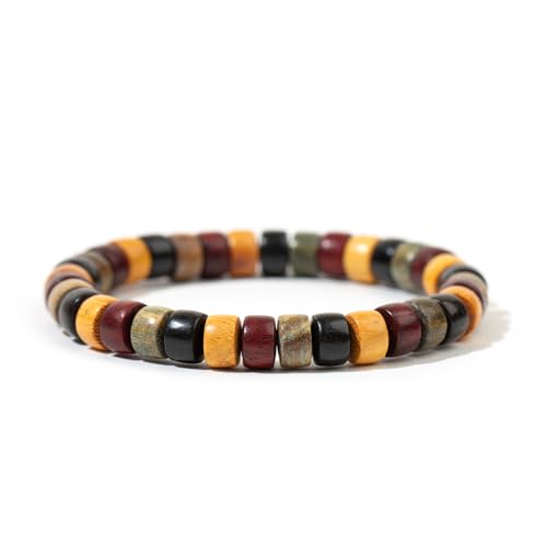 Lqdcyyat Freundschaftsarmbänder Holz Perlen Armband Armreif für Damen und Herren Elastisch Einheitsgröße Holz Kein Edelstein Lqdcyyat Freundschaftsarmbänder Holz Perlen Armband Armreif für Damen und Herren Elastisch Einheitsgröße Holz Kein Edelstein von Lqdcyyat