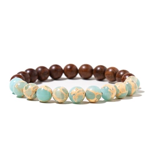 Lqdcyyat Perlenarmbänder für Damen, Stretch-Armbänder, elastisch, Freundschaftsarmbänder, Schmuck, Einheitsgröße, Holz, kein Edelstein Lqdcyyat Perlenarmbänder für Damen, Stretch-Armbänder, elastisch, Freundschaftsarmbänder, Schmuck, Einheitsgröße, Holz, kein Edelstein von Lqdcyyat