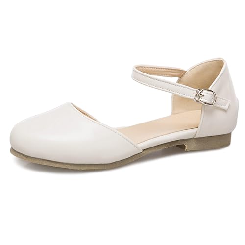 Lroey Reoly Flache Damensandalen Runde Zehen Daily Schuhe Ls1023 Beige Gr 41 EU Lroey Reoly Flache Damensandalen Runde Zehen Daily Schuhe Ls1023 Beige Gr 41 EU von Lroey Reoly