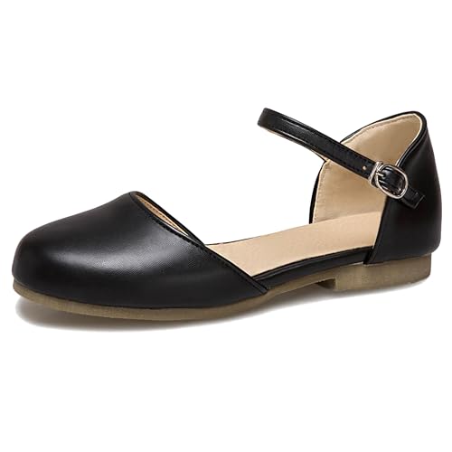 Lroey Reoly Flache Damensandalen Runde Zehen Daily Schuhe Ls1023 Schwarz Gr 41 EU Lroey Reoly Flache Damensandalen Runde Zehen Daily Schuhe Ls1023 Schwarz Gr 41 EU von Lroey Reoly