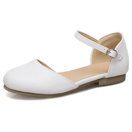 Lroey Reoly Flache Damensandalen Runde Zehen Daily Schuhe Ls1023 Weiß Gr 32 EU Lroey Reoly Flache Damensandalen Runde Zehen Daily Schuhe Ls1023 Weiß Gr 32 EU von Lroey Reoly
