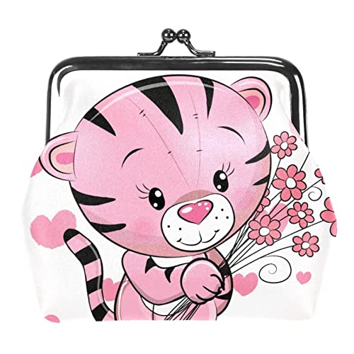 Cartoon-Tiger-Geldbörsen, Geldbörsen, Vintage-Beutel als Geschenk von Lsjuee