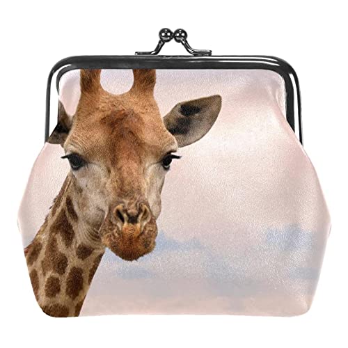 Geldbörse mit Giraffen-Tierschnalle von Lsjuee