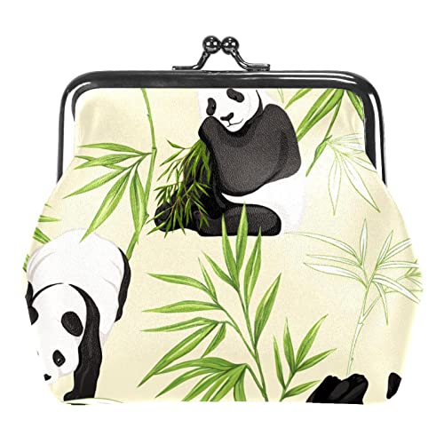 Geldbörse mit Panda-Tier-Schnalle von Lsjuee