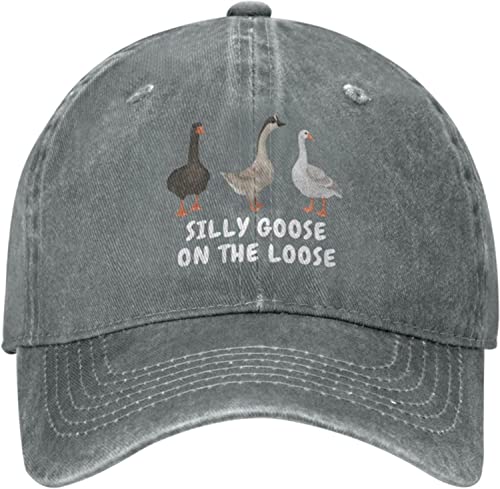 Hut Silly Goose On The Loose Hat Herren Baseballmützen Lustige Mütze von Lsjuee