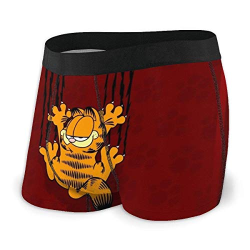 Lsjuee Herren Garfield Ultra Soft Unterwäsche Atmungsaktive Boxershorts von Lsjuee