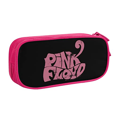 Lsjuee Pink Rainbow Floyd Federmäppchen für Erwachsene, Federmäppchen, Federmäppchen, breite Öffnung, kleine Kosmetiktasche für Teenager, College, Büro von Lsjuee