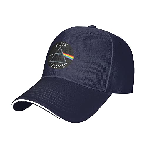 Lsjuee Pink Rainbow Floyd Männer Frauen Hut Mode Angeln Hüte Trucker Cap Klassischer Sonnenhut Unisex Baseball Caps von Lsjuee