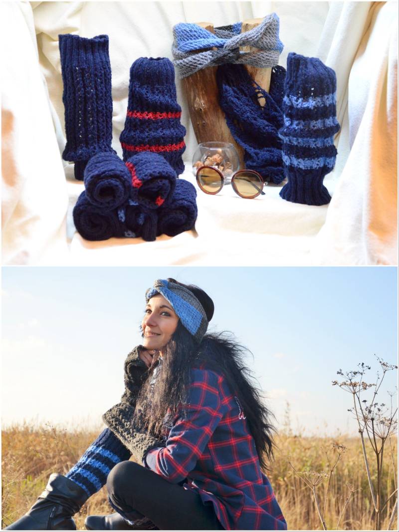 Elegante Beinlinge Für Frühherbst - 30/70 Wolle Mit Baumwolle | Bio von LuDesignsBerlin