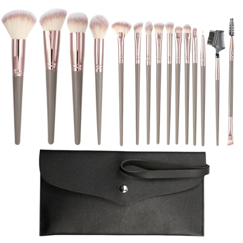LuLiyLdJ 15-teiliges Set pinselset makeup make up pinsel make up pinsel set schminkpinsel set makeup pinsel schminkpinsel lidschatten pinselset pinsel makeup von LuLiyLdJ