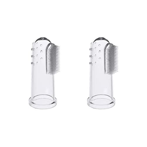 LuLiyLdJ Baby Zahnbürste Silikon Fingerzahnbürste Baby Fingerbürsten Pflegeset Kinder Mundpflege Zahnfleisch 0-24 Monate Baby Mit Aufbewahrungsbox von LuLiyLdJ