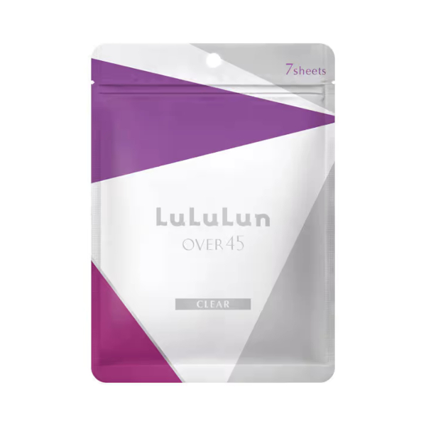 LuLuLun - Over 45 Facial Sheet Mask Clear - 7stücke - Iris Blue von LuLuLun