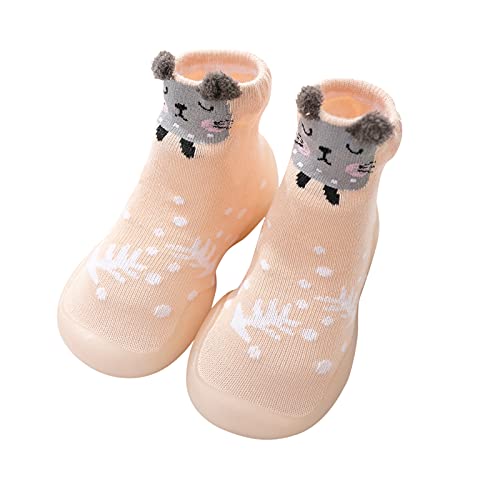 Krabbelschuhe Baby Barfußschuhe Babyschuhe 12-18 Monate Sommer Hüttenschuhe Kinder Rutschsocken Hausschuhe Sockenschuhe Lauflernschuhe 1 Jahr Schuhe Krabbelsocken Winter Barfuß Kleinkind 6-12 von Luadnysin