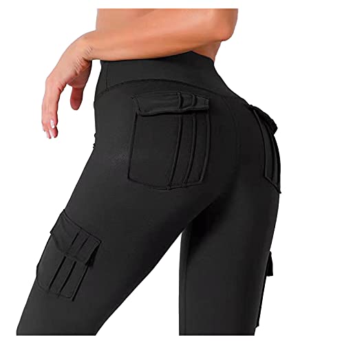 Leggings Damen High Waist Leggings Gym Scrunch Butt Hosen High Waist Push Up Sporthose Fitness Kompressionsleggins Shaping Yoga Yogahose Teveo Leggins Laufhose Wanderleggings von Luadnysin