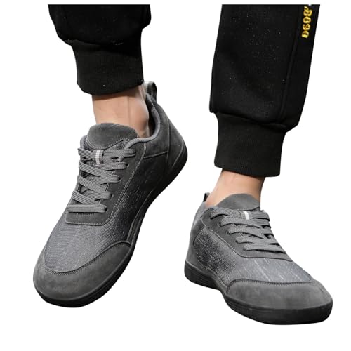 Leicht Breite Barfußschuhe Atmungsaktiv Barfußschuhe Unisex Trekkingschuhe Flache Bequeme Schuhe Sneakers Breite Füße Fahrradschuhe Damen Herren Schuhe Laufschuhe Sportschuhe Frühling Sommer von Luadnysin