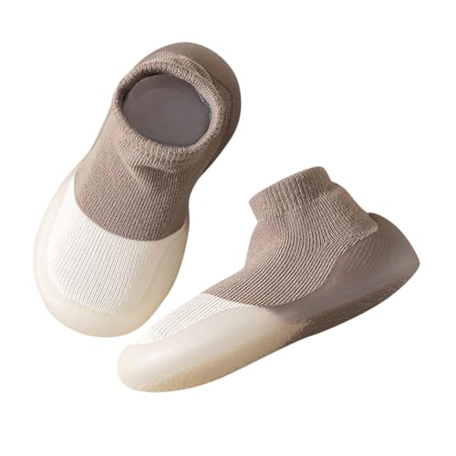 Luadnysin Baby Schuhe Ab 1 Jahr Lauflernschuhe Krabbelsocken Antirutschsocken Krabbelschuhe Outdoor Hüttenschuhe Kinder Stoppersocken Hausschuhe Sockenschuhe Winter Sockenhalter Kleinkinder 1-2 Jahre von Luadnysin