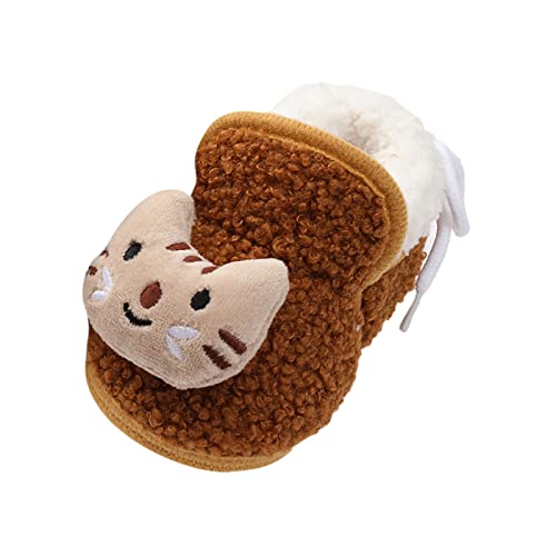 Luadnysin Baby Schuhe Ab 1 Jahr Sockenschuhe Babyschuhe 6-12 Monate Krabbelschuhe Winter Hüttenschuhe Kinder Rutschsocken Überzieher Hausschuhe Lauflernschuhe Krabbelsocken Draußen von Luadnysin