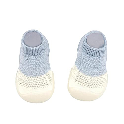 Luadnysin Baby Schuhe Barfußschuhe Hausschuhe 1 Jahr Krabbelschuhe Für Draußen Überzieher Winter Krabbelsocken Stoppersocken Lauflernschuhe Babyschuhe Kinder Mädchen Sockenhalter von Luadnysin