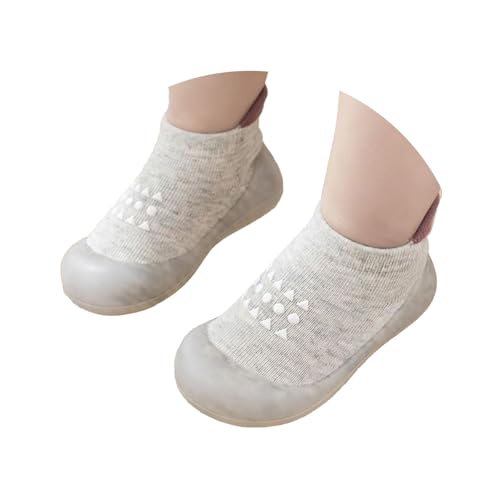 Luadnysin Baby Schuhe Krabbelschuhe Hausschuhe 1 Jahr Rutschsocken Lauflernschuhe Winter Babyschuhe 6-12 Monate Sockenschuhe Kinder Hüttenschuhe Shoes Draußen von Luadnysin