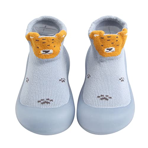 Luadnysin Baby Schuhe Lauflernschuhe Krabbelschuhe Outdoor Sommer Babyschuhe Überzieher Sockenschuhe Kinder Stoppersocken Hüttenschuhe Hausschuhe Barfussschuhe Rutschsocken von Luadnysin