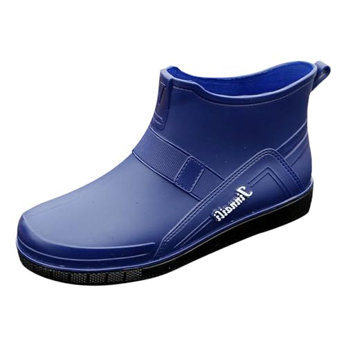 Luadnysin Gartenschuhe Herren Atmungsaktiv Bequem Unisex-Erwachsene Gartenstiefel Stiefel Rain Boots Men Kurz Mode Gummistiefeletten Regenschuhe Damen Blau 42 Luadnysin Gartenschuhe Herren Atmungsaktiv Bequem Unisex-Erwachsene Gartenstiefel Stiefel Rain Boots Men Kurz Mode Gummistiefeletten Regenschuhe Damen Blau 42 von Luadnysin