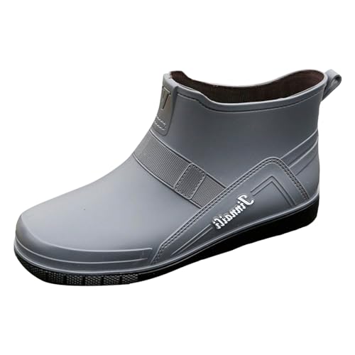 Luadnysin Gartenschuhe Herren Atmungsaktiv Bequem Unisex-Erwachsene Gartenstiefel Stiefel Rain Boots Men Kurz Mode Gummistiefeletten Regenschuhe Damen Grau 40 Luadnysin Gartenschuhe Herren Atmungsaktiv Bequem Unisex-Erwachsene Gartenstiefel Stiefel Rain Boots Men Kurz Mode Gummistiefeletten Regenschuhe Damen Grau 40 von Luadnysin