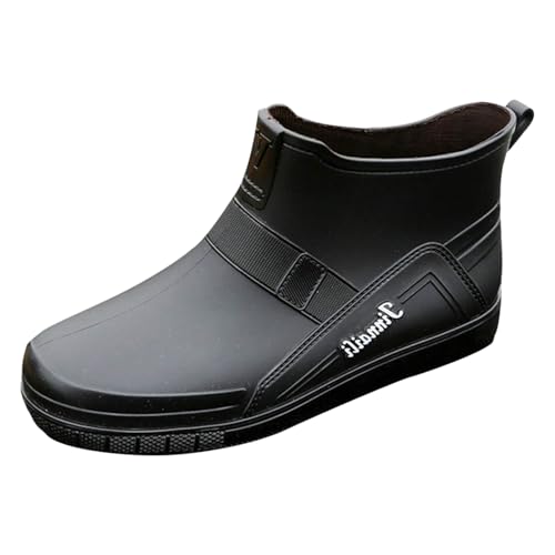 Luadnysin Gartenschuhe Herren Atmungsaktiv Bequem Unisex-Erwachsene Gartenstiefel Stiefel Rain Boots Men Kurz Mode Gummistiefeletten Regenschuhe Damen Schwarz 41 Luadnysin Gartenschuhe Herren Atmungsaktiv Bequem Unisex-Erwachsene Gartenstiefel Stiefel Rain Boots Men Kurz Mode Gummistiefeletten Regenschuhe Damen Schwarz 41 von Luadnysin