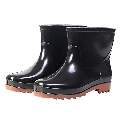 Luadnysin Gartenschuhe Herren Atmungsaktiv Wasserdicht Mode Regenschuhe Gummistiefel Rain Boots Men Kurz Unisex-Erwachsene Stiefel Stiefeletten Damen Braun 39 Luadnysin Gartenschuhe Herren Atmungsaktiv Wasserdicht Mode Regenschuhe Gummistiefel Rain Boots Men Kurz Unisex-Erwachsene Stiefel Stiefeletten Damen Braun 39 von Luadnysin
