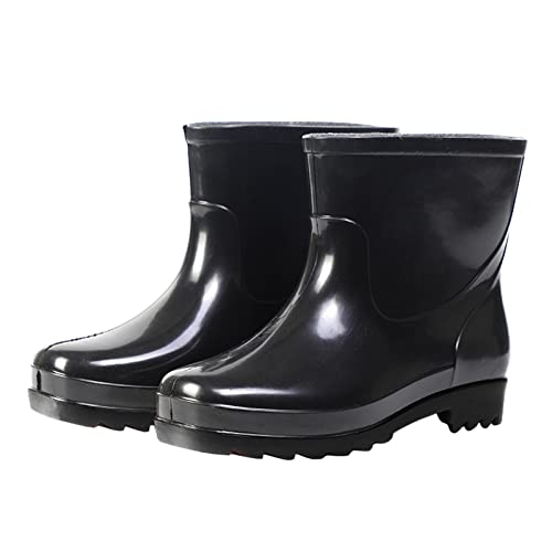 Luadnysin Gartenschuhe Herren Atmungsaktiv Wasserdicht Mode Regenschuhe Gummistiefel Rain Boots Men Kurz Unisex-Erwachsene Stiefel Stiefeletten Damen Schwarz 40 Luadnysin Gartenschuhe Herren Atmungsaktiv Wasserdicht Mode Regenschuhe Gummistiefel Rain Boots Men Kurz Unisex-Erwachsene Stiefel Stiefeletten Damen Schwarz 40 von Luadnysin