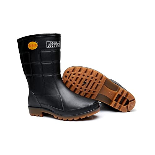 Luadnysin Gartenschuhe Herren Wasserdicht Bequem Mode Pvc Regenschuhe Rain Boots Men Atmungsaktiv Gummistiefeletten Gummischuhe Damen Schwarz 40 Luadnysin Gartenschuhe Herren Wasserdicht Bequem Mode Pvc Regenschuhe Rain Boots Men Atmungsaktiv Gummistiefeletten Gummischuhe Damen Schwarz 40 von Luadnysin