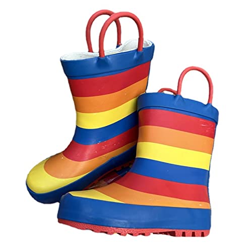 Luadnysin Gummistiefel Jungen Mädchen Wasserdichte Kleinkind Regenschuhe Bequeme Federleichte Stiefeletten Kinderstiefel Rain Boot Kids A 23.5 Luadnysin Gummistiefel Jungen Mädchen Wasserdichte Kleinkind Regenschuhe Bequeme Federleichte Stiefeletten Kinderstiefel Rain Boot Kids A 23.5 von Luadnysin