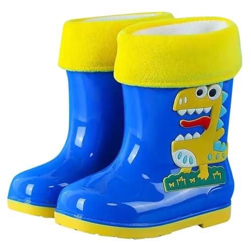 Luadnysin Kinder Gummistiefel Jungen Mädchen Bequeme Wasserdichte Regenstiefel Halbschaft Kleinkind Kinderstiefel Regenschuhe Rain Boot Kids Blau 29.5 Luadnysin Kinder Gummistiefel Jungen Mädchen Bequeme Wasserdichte Regenstiefel Halbschaft Kleinkind Kinderstiefel Regenschuhe Rain Boot Kids Blau 29.5 von Luadnysin