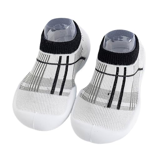 Luadnysin Krabbelschuhe Stoppersocken Baby Hausschuhe Sommer Babyschuhe 6-12 Monate Lauflernschuhe 1 Jahr Sockenschuhe Kinder Mädchen Schuhe Ab 12-18 Winterschuhe Rutschsocken von Luadnysin