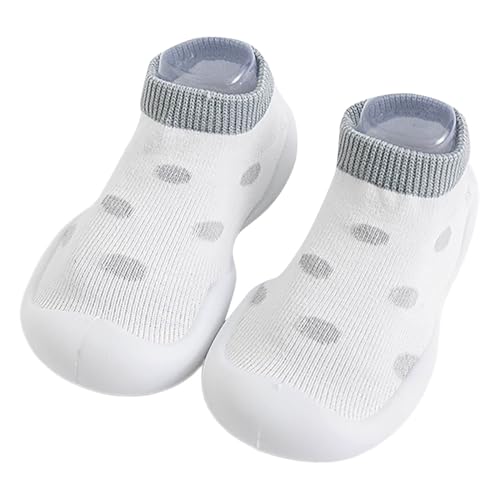 Luadnysin Lauflernschuhe Baby Sockenschuhe Kinder Hausschuhe 1 Jahr Krabbelschuhe Sommer Outdoor Rutschsocken Babyschuhe 6-12 Monate Schuhe Ab Antirutschsocken Barfuß Kleinkind Shoes 12-18 Months von Luadnysin