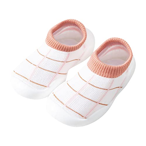 Luadnysin Lauflernschuhe Baby Sockenschuhe Kinder Hausschuhe Krabbelschuhe Krabbelsocken Winterschuhe Hüttenschuhe Barfußschuhe Babyschuhe 12-18 Monate Sommer Schuhe Badeschuhe von Luadnysin