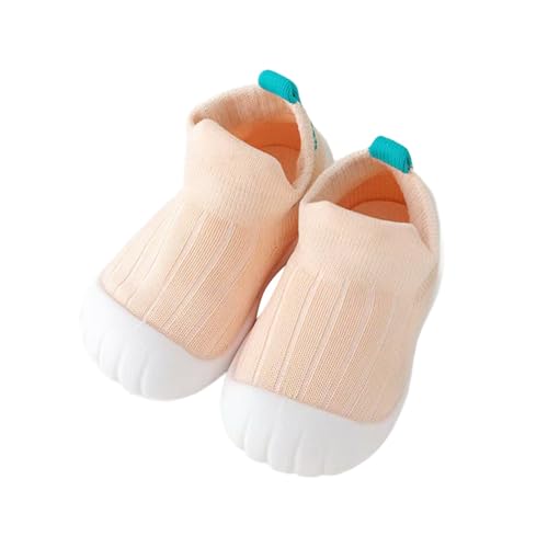 Luadnysin Lauflernschuhe Baby Stoppersocken Babyschuhe 6-12 Monate Krabbelschuhe Sommer 12-18 Winter Krabbelsocken Schuhe Barfußschuhe Überzieher Sockenschuhe Kinder Hausschuhe Barfussschuhe Mädchen von Luadnysin