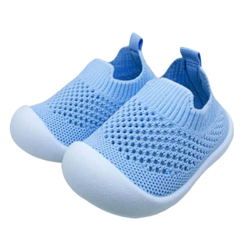 Luadnysin Lauflernschuhe Krabbelschuhe Hausschuhe Kinder Mädchen Barfussschuhe Baby Babyschuhe Winterschuhe 1 Jahr Sockenschuhe 6-12 Monate Antirutschsocken Hüttenschuhe von Luadnysin
