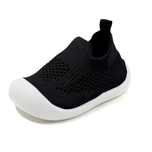 Luadnysin Lauflernschuhe Sockenschuhe Kinder Hüttenschuhe Krabbelschuhe Baby Winter Hausschuhe Mädchen Babyschuhe 6-12 Monate Stoppersocken Schuhe Barfußschuhe Krabbelsocken Sommer von Luadnysin
