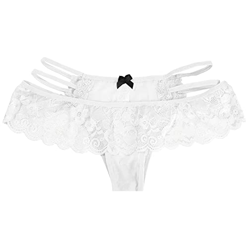 Luadnysin Slip Damen Baumwolle Unterhosen Unterhose Periodenunterwäsche Reizwäsche Hochwertig Unterwäsche Panty Microfaser Slips String Frauen Dessous Sexy Body Nahtlose Strümpfe Brasilien von Luadnysin