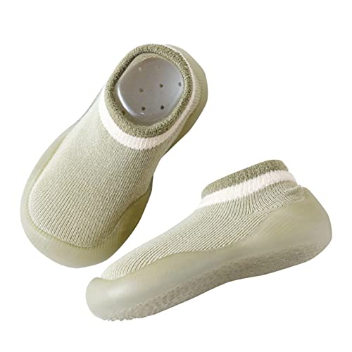 Luadnysin Sockenschuhe Baby Barfußschuhe Hüttenschuhe Kinder Rutschsocken Babyschuhe 6-12 Monate Krabbelschuhe Sommer Outdoor Lauflernschuhe Krabbelsocken Winterschuhe Schuhe Mädchen von Luadnysin