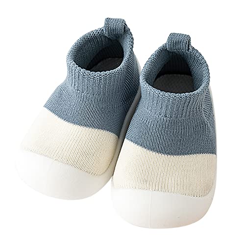 Luadnysin Sockenschuhe Baby Krabbelschuhe Hausschuhe 1 Jahr Für Draußen Babyschuhe 6-12 Monate Winterschuhe Kinder Mädchen Lauflernschuhe Barfußschuhe Hüttenschuhe Barfuß Kleinkind Rutschsocken von Luadnysin