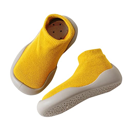 Luadnysin Sockenschuhe Kinder Lauflernschuhe Baby Babyschuhe 6-12 Monate Winterschuhe 12-18 Krabbelschuhe Winter Hausschuhe 1 Jahr Schuhe Outdoor Sommer Stoppersocken Handschuhe von Luadnysin