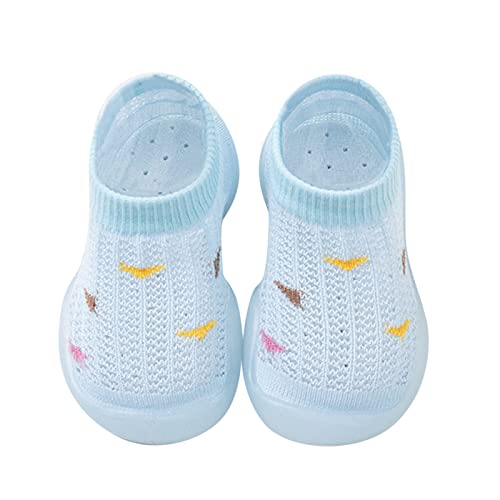 Luadnysin Stoppersocken Baby Lauflernschuhe Babyschuhe 12-18 Monate Krabbelschuhe Sommer Hausschuhe 1 Jahr Rutschsocken Hüttenschuhe Kinder Sockenschuhe Mädchen 6-12 Winter Krabbelsocken Handschuhe von Luadnysin