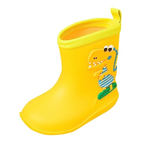 Luadnysin Unisex Gummistiefel Kinder Wasserdichte Kleinkind Stiefel Federleichte Leichte Regenstiefel Kinderstiefel Mit Rutschfeste Sohle Gelb 29.5 Luadnysin Unisex Gummistiefel Kinder Wasserdichte Kleinkind Stiefel Federleichte Leichte Regenstiefel Kinderstiefel Mit Rutschfeste Sohle Gelb 29.5 von Luadnysin