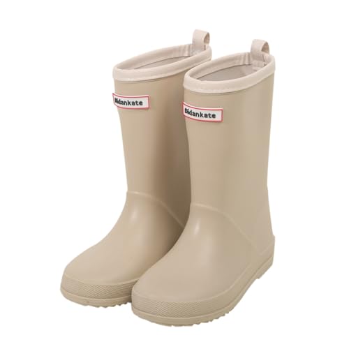 Luadnysin Unisex Regenstiefel Kinder Gummistiefel Bequeme Leichte Stiefel Federleichte Kleinkind Regenstiefel Regenschuhe Rain Boot Kids Khaki 31 Luadnysin Unisex Regenstiefel Kinder Gummistiefel Bequeme Leichte Stiefel Federleichte Kleinkind Regenstiefel Regenschuhe Rain Boot Kids Khaki 31 von Luadnysin